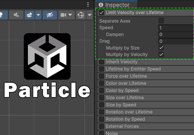 Limit Velocity Over Lifetime限制粒子生命周期速度详解-游戏特效案例库